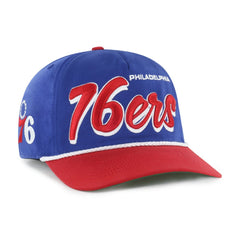 Philadelphia 76ers '47 Dropshadow Rope Hitch Adjustable Hat - Royal/Red online