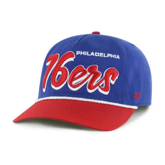 Philadelphia 76ers '47 Dropshadow Rope Hitch Adjustable Hat - Royal/Red online