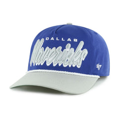 Dallas Mavericks '47 Dropshadow Rope Hitch Adjustable Hat sale - Blue/Gray cheap