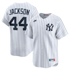 Reggie Jackson New York Yankees Throwback Cooperstown Collection Limited Jersey White
