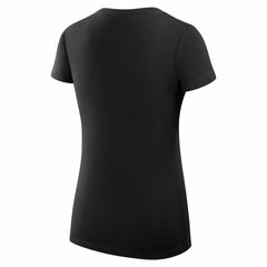 Miami Heat G-III 4Her by Carl Banks Women's Super-Slim Fit Lightweight Leopard Heart V-Neck T-Shirt - Black on sale
