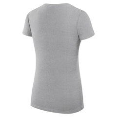Detroit Pistons G-III 4Her by Carl Banks Women's Super-Slim Fit Lightweight Leopard Heart V-Neck T-Shirt sale - Heather Gray sale