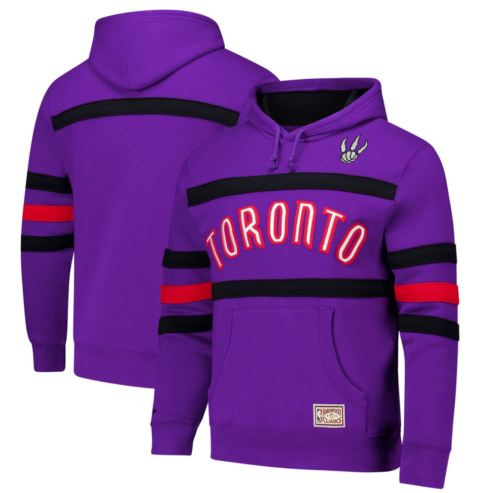 Toronto Raptors Hardwood Classics Nights Head Coach Pullover Hoodie - Purple discount