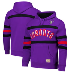 Toronto Raptors Hardwood Classics Nights Head Coach Pullover Hoodie - Purple discount