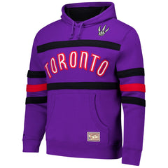 Toronto Raptors Hardwood Classics Nights Head Coach Pullover Hoodie - Purple discount