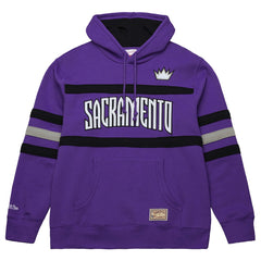 Sacramento Kings Hardwood Classics Nights Head Coach Pullover Hoodie - Purple on sale