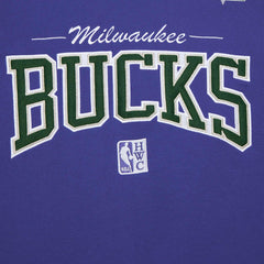 Milwaukee Bucks Hardwood Classics There & Back 2.0 Vintage Pullover Sweatshirt - Purple cheap