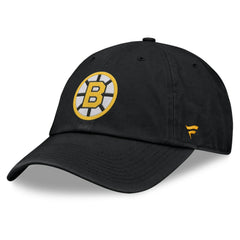 Boston Bruins Fanatics Decades Collection Adjustable Hat - Black Hats