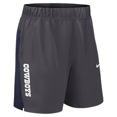 Dallas Cowboys Woven Victory Dri-FIT Shorts - Gray on sale
