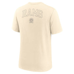 Los Angeles Rams Glory Tri-Blend T-Shirt - Cream discount
