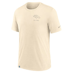 Denver Broncos Glory Tri-Blend T-Shirt - Cream cheap