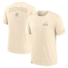 Cleveland Browns Glory Tri-Blend T-Shirt - Cream outlet