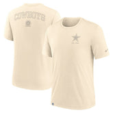 Dallas Cowboys Glory Tri-Blend T-Shirt - Cream cheap