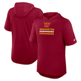 Washington Commanders Lockup Tri-Blend Hoodie T-Shirt - Burgundy outlet