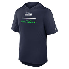 Seattle Seahawks Lockup Tri-Blend Hoodie T-Shirt - College Navy for sale
