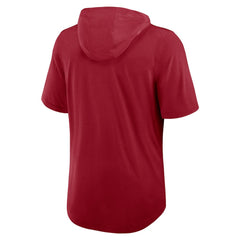 Arizona Cardinals Lockup Tri-Blend Hoodie T-Shirt - Cardinal online
