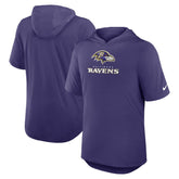 Baltimore Ravens Lockup Tri-Blend Hoodie T-Shirt - Purple online