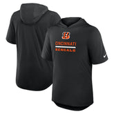 Cincinnati Bengals Lockup Tri-Blend Hoodie T-Shirt - Black on sale