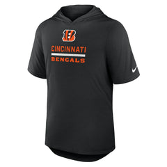 Cincinnati Bengals Lockup Tri-Blend Hoodie T-Shirt - Black on sale