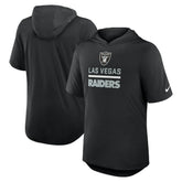 Las Vegas Raiders Lockup Tri-Blend Hoodie T-Shirt - Black online
