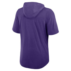 Minnesota Vikings Lockup Tri-Blend Hoodie T-Shirt - Purple for sale