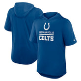 Indianapolis Colts Lockup Tri-Blend Hoodie T-Shirt - Royal on sale