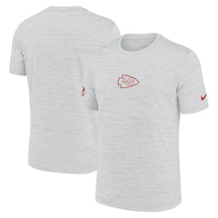 Kansas City Chiefs Sideline Velocity Dri-FIT T-Shirt - Ash online
