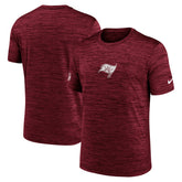 Tampa Bay Buccaneers Sideline Velocity Dri-FIT T-Shirt - Red for sale