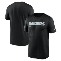 Las Vegas Raiders Sideline Legend Dri-FIT T-Shirt - Black online
