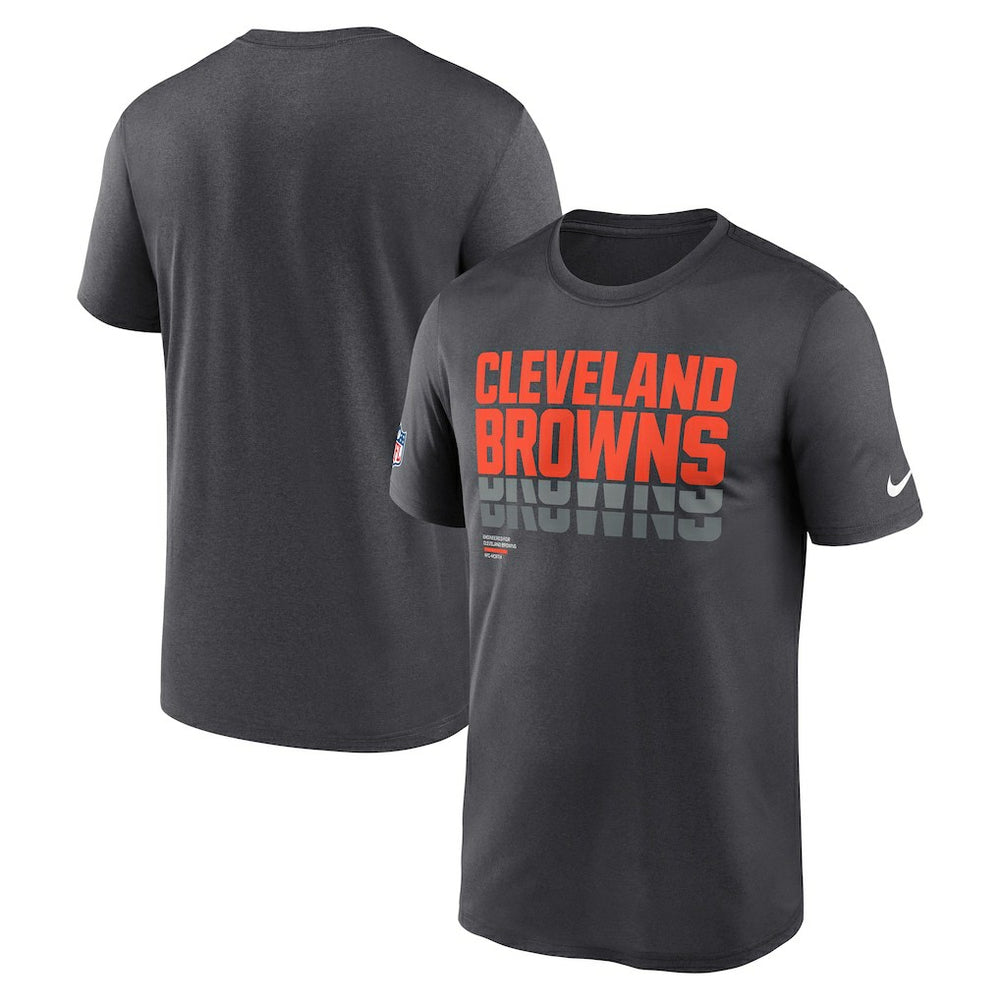 Cleveland Browns Sideline Legend Dri-FIT T-Shirt - Charcoal discount