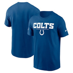 Indianapolis Colts Sideline Dri-FIT T-Shirt - Royal discount