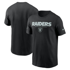 Las Vegas Raiders Sideline Dri-FIT T-Shirt - Black outlet