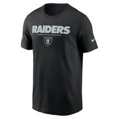Las Vegas Raiders Sideline Dri-FIT T-Shirt - Black outlet