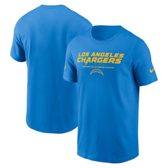 Los Angeles Chargers Sideline Dri-FIT T-Shirt - Powder Blue online