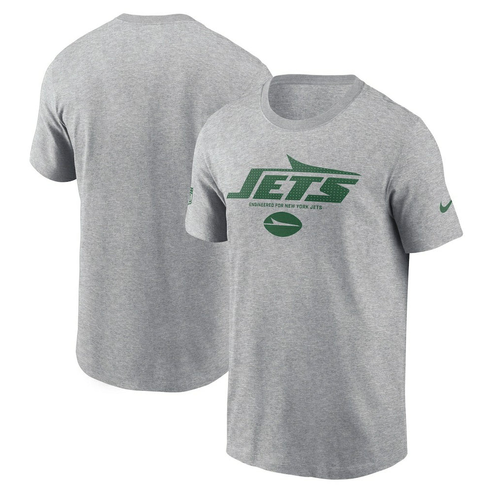 New York Jets Sideline Dri-FIT T-Shirt - Heather Gray for sale