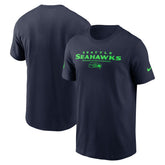 Seattle Seahawks Sideline Dri-FIT T-Shirt - College Navy cheap
