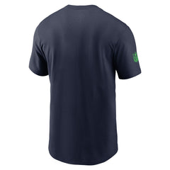 Seattle Seahawks Sideline Dri-FIT T-Shirt - College Navy cheap