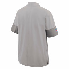 Miami Dolphins Sideline Short Sleeve Quarter-Zip Dri-FIT Coach Jacket - Gray online