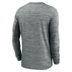 Cleveland Browns Sideline Velocity Performance Long Sleeve T-Shirt - Gray discount