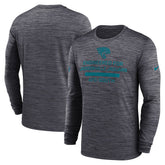 Jacksonville Jaguars Sideline Velocity Performance Long Sleeve T-Shirt - Black online