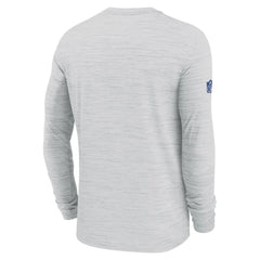 New York Giants Sideline Velocity Performance Long Sleeve T-Shirt - Ash discount