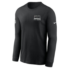 Atlanta Falcons Sideline Dri-FIT Long Sleeve T-Shirt - Black cheap