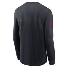Houston Texans Sideline Dri-FIT Long Sleeve T-Shirt - Navy outlet