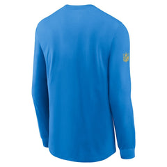 Los Angeles Chargers Sideline Dri-FIT Long Sleeve T-Shirt - Powder Blue sale