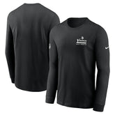 Minnesota Vikings Sideline Dri-FIT Long Sleeve T-Shirt - Black sale