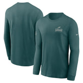 Philadelphia Eagles Sideline Dri-FIT Long Sleeve T-Shirt - Midnight Green online