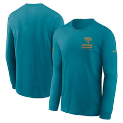 Jacksonville Jaguars Sideline Dri-FIT Long Sleeve T-Shirt - Teal online