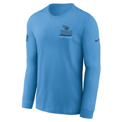 Tennessee Titans Sideline Dri-FIT Long Sleeve T-Shirt - Light Blue online