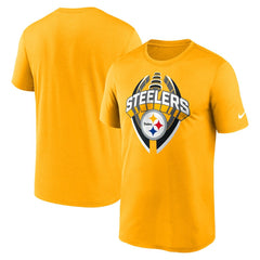 Pittsburgh Steelers Legend Icon Performance T-Shirt - Gold sale