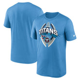 Tennessee Titans Legend Icon Performance T-Shirt - Light Blue on sale